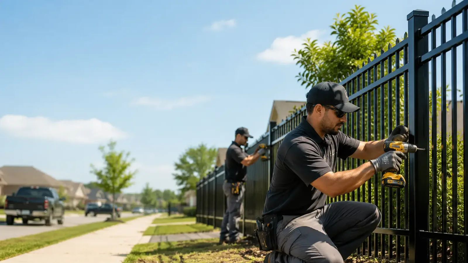 Metal Fence Installation in Blue Ball, PA
